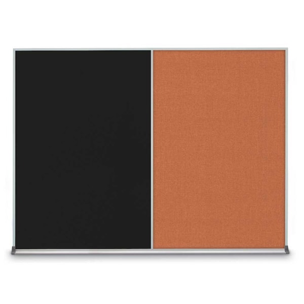 Triple Door Radius Plus Corkboard, 72" x